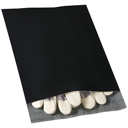 10 x 13" Black Poly Mailers