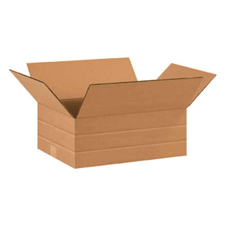 16 x 12 x 6" Multi-Depth Corrugated Boxes