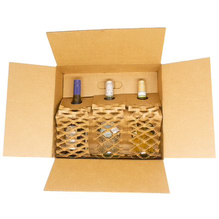 Hexpand 3 Pack Bottle Shipper Kit